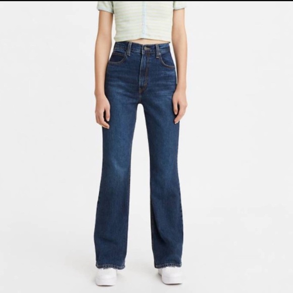 Levi’s 70s High Flare Jeans 28x32, 70s retro Levi’s Flare Jeans - Picture 2 of 16